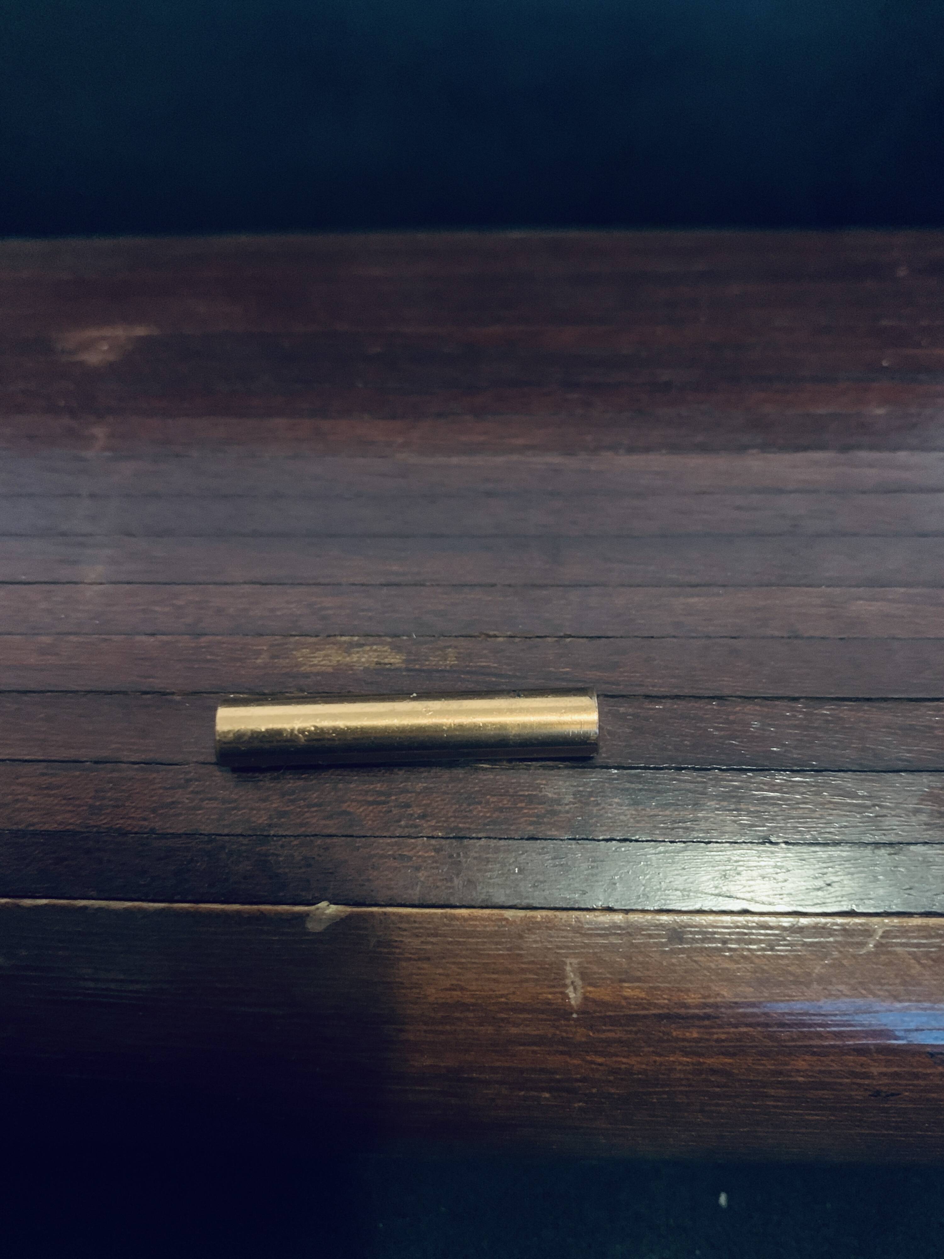 Cigar box 1960 17cm wooden sliding shutter jewelry cigarettes old vintage