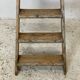 Echelle d'atelier vintage bois massif