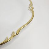 Large oval antique dish in gilded porcelain – Tirschenreuth, Bavaria –