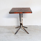 Metal bistro table Tolix circa 1950