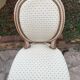 Set of three chairs Louis XVI