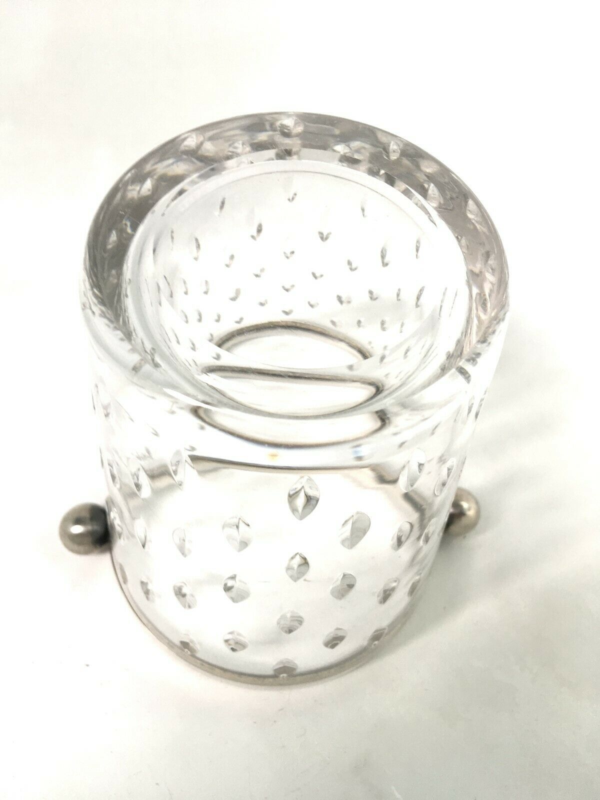 Crystal and solid silver ice bucket 800