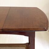 Extendable mahogany side table from the 1930s
