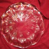 Crystal ashtray / pocket emptying tray / val st lambert sign