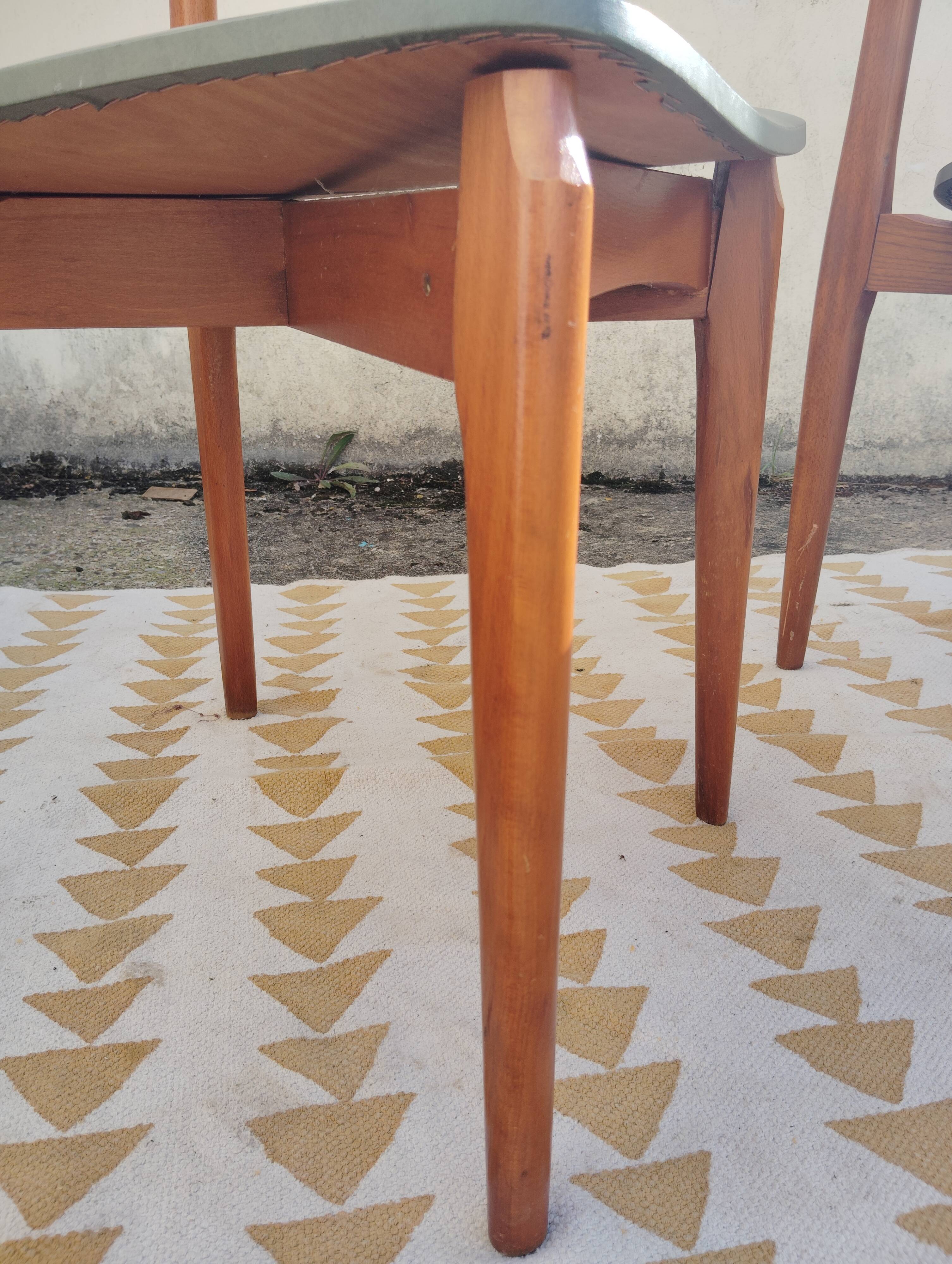 Pair of Scandinavian-inspired chairs