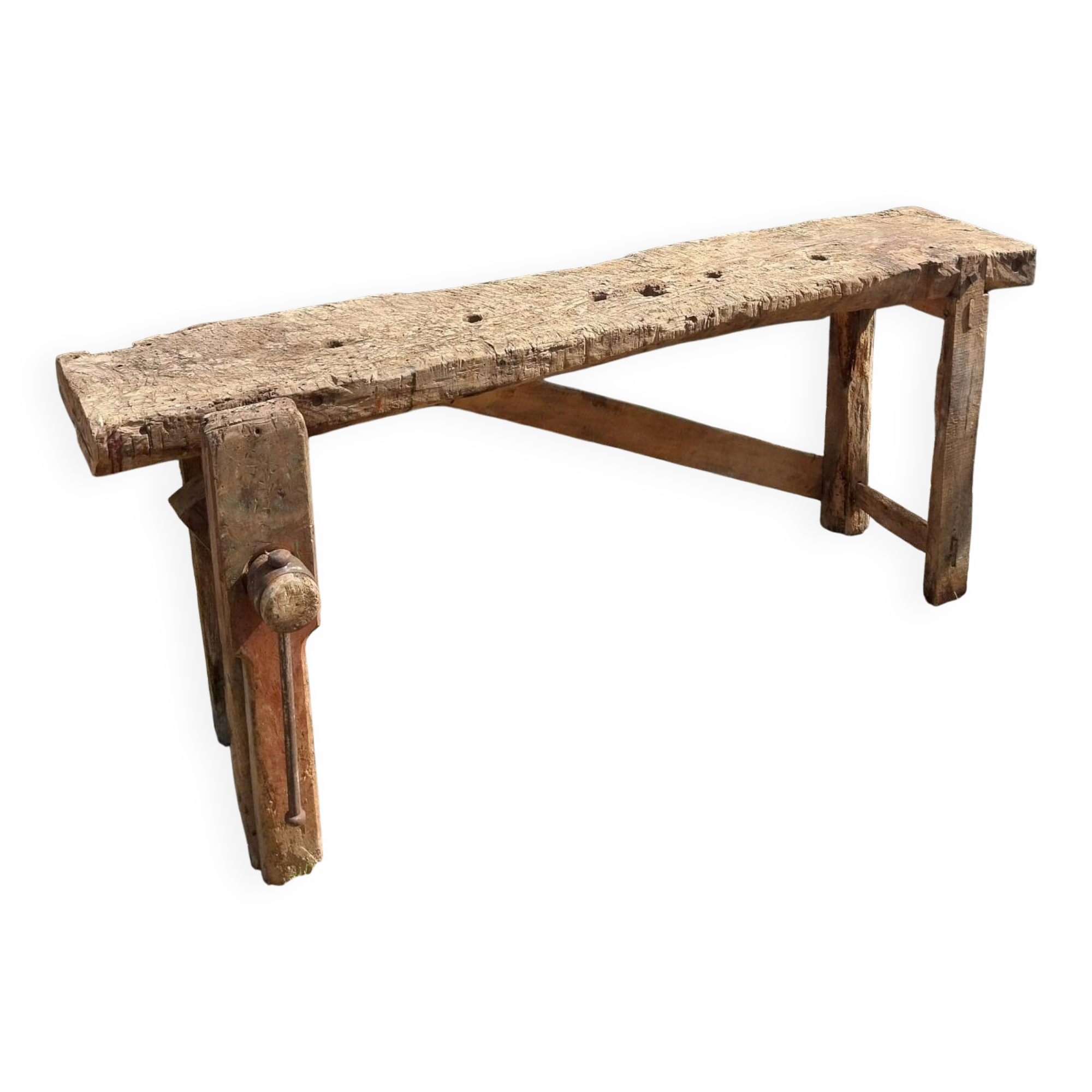 Wooden workbench