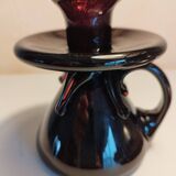 Biot bubble glass candle holder