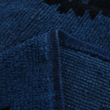 Navy Blue Hemp Carpet Rug,293x219Cm