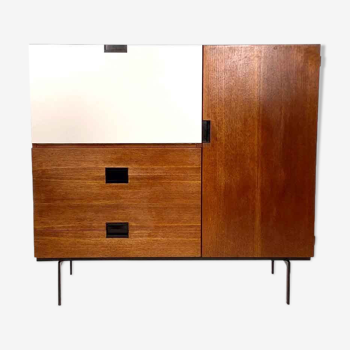 Vintage Japanese series CU01 cabinet by Cees Braakman for Pastoe, 1960s