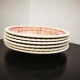 Set of 6 dessert plates and the Villeroy & Boch Rusticana serving dish