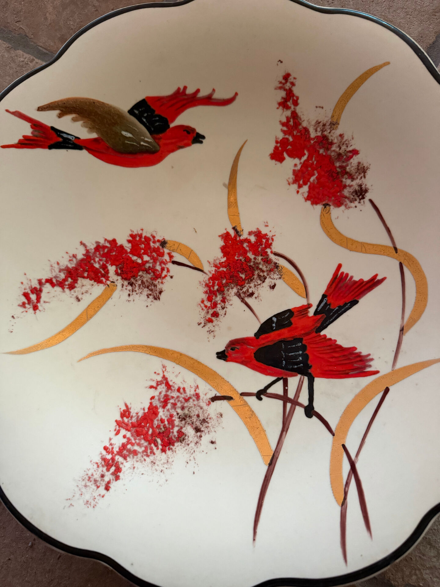 Longwy fruit bowl model Rendez Vous