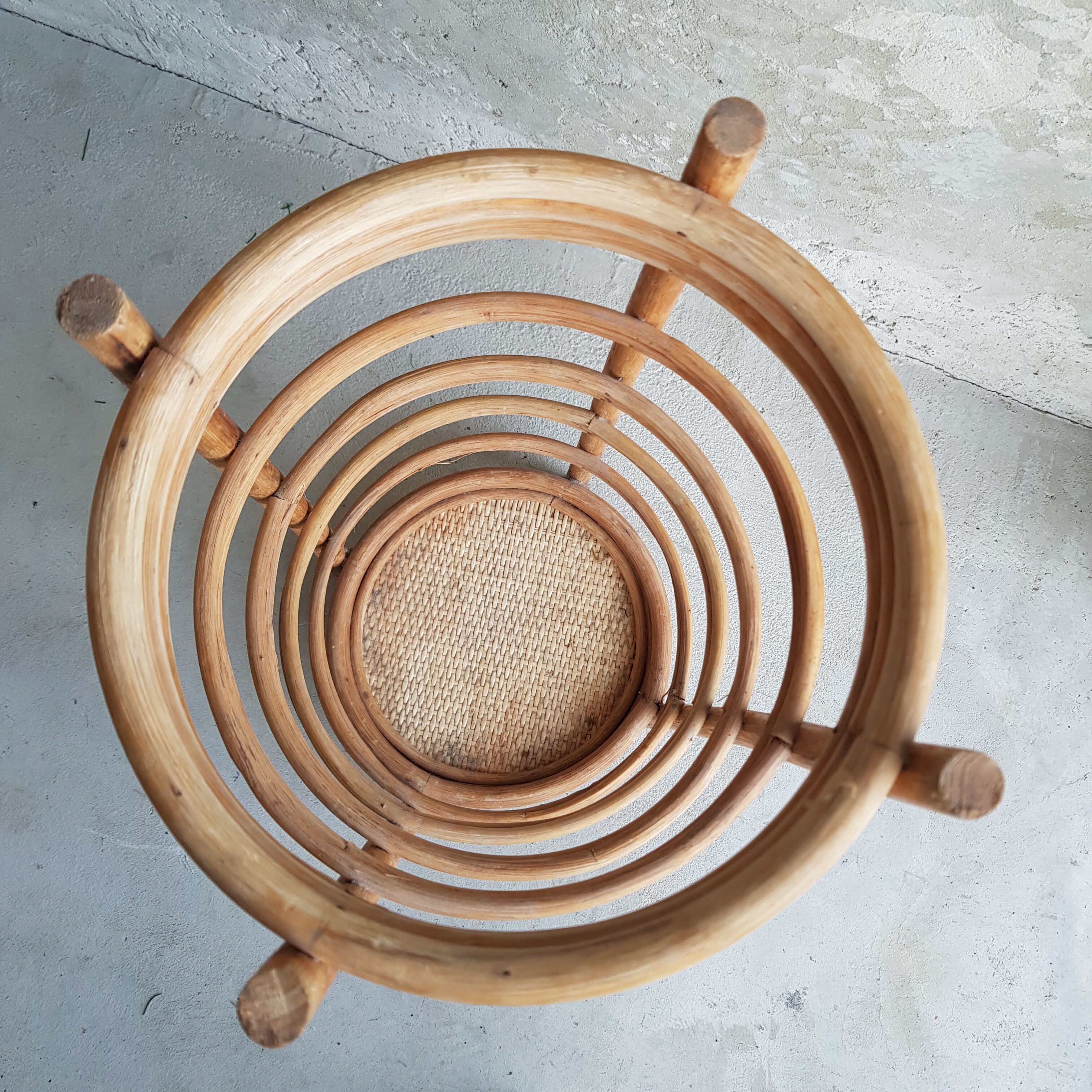 Bamboo umbrella holder