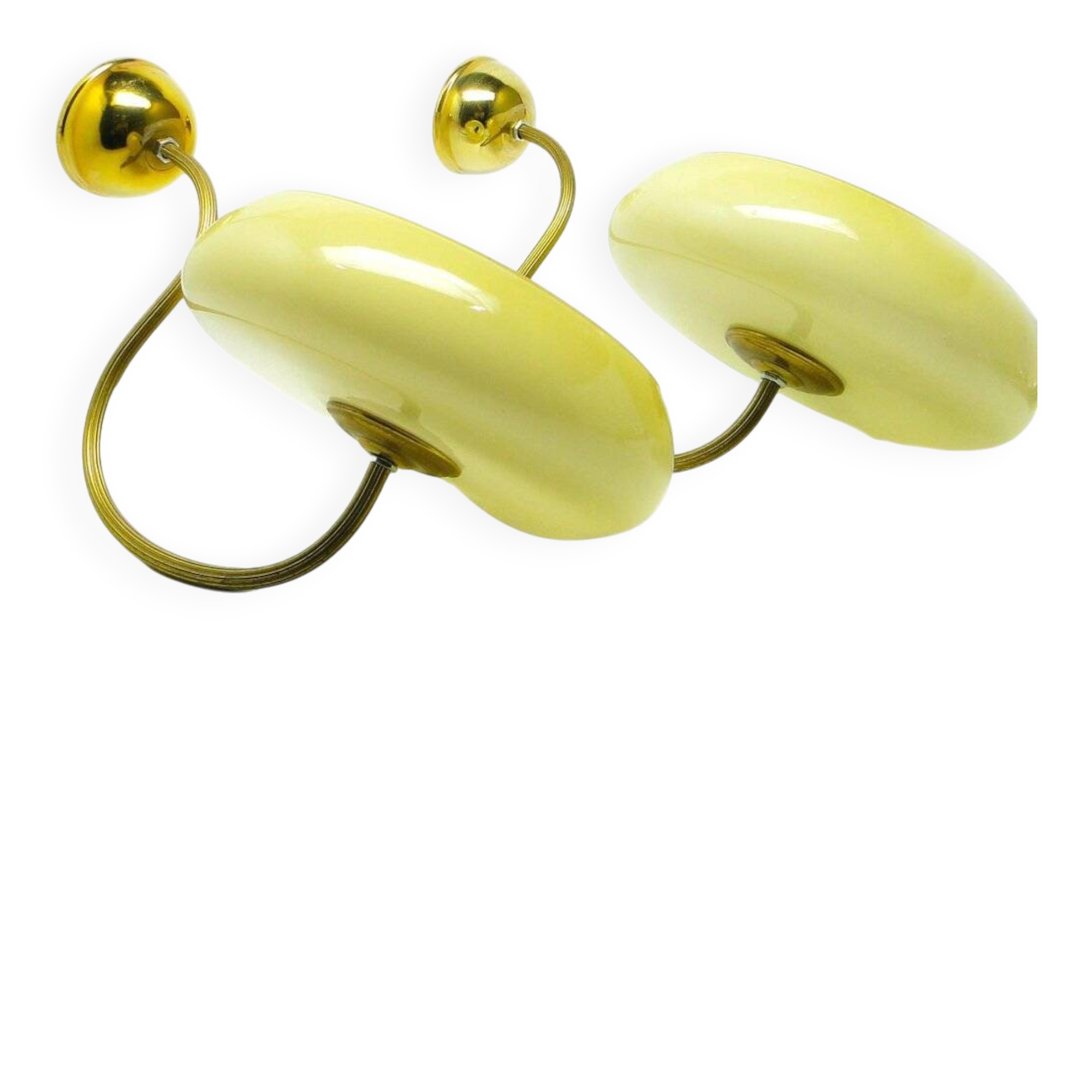 Art Deco sconces, Poland, 1950s, set of 2