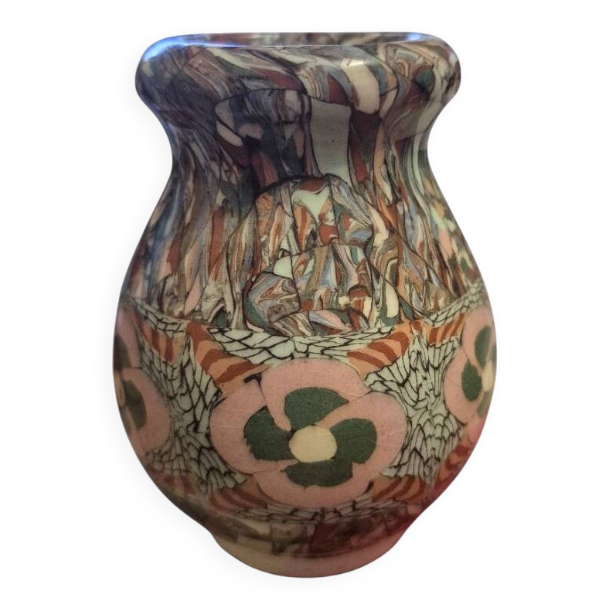 vase signed Jean Gerbino Vallauris