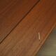 Danish teak coffee table with shelf, 1960s