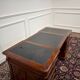 Classic English Desk Partnerdesk Black Leather