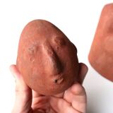 Mexican terracotta bust, 70s