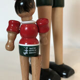 Wooden Pinocchio duo