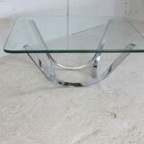 Roger Sprunger square coffee table, Dunbar edition, USA, circa 1970