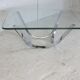 Square coffee table by Roger Sprunger, Dunbar edition, USA, circa 1970.