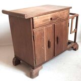 Small Art Deco entryway cabinet, 80 cm wide