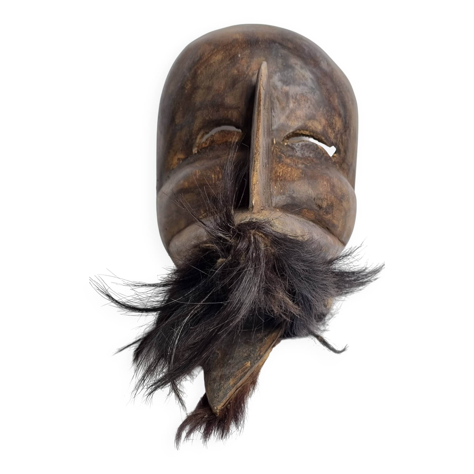 Dan Zoomorphic Gagon Mask, Ivory Coast, Liberia, 20th century, 26 x 22 cm