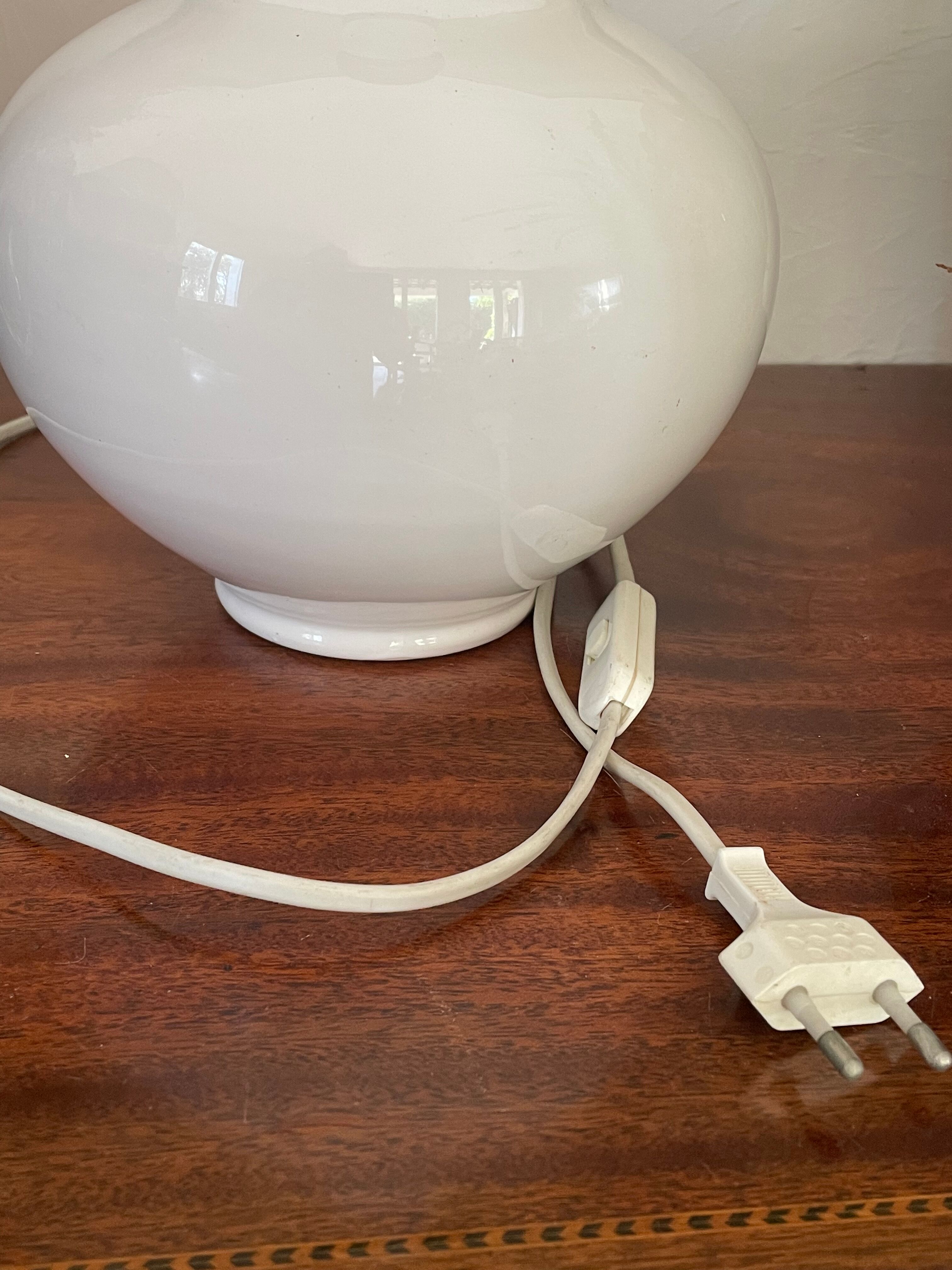 Ceramic lamp from Salerno svintage