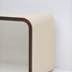 Console / side desk produced by the Belgian company Bergwood in the 1970s.