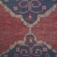 Vintage Turkish Oushak Rug Handwoven 101x262 cm