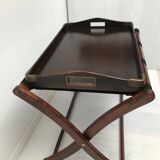 Table pliante avec plateau année 70