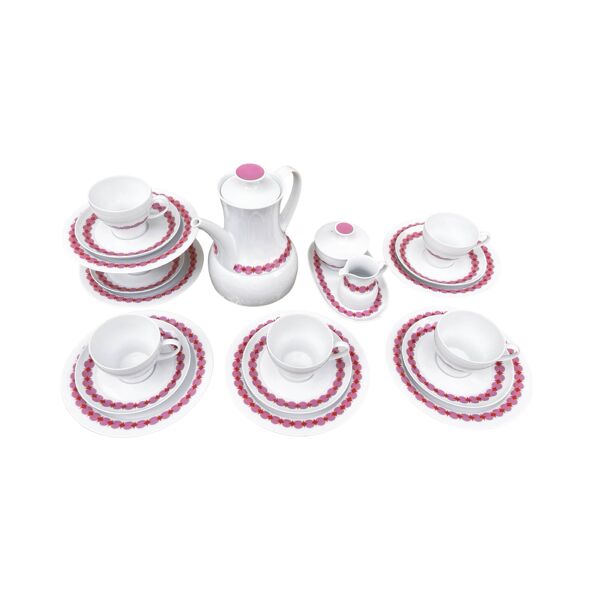Service à café en porcelaine Thomas-Rosenthal, Allemagne, années 1970.