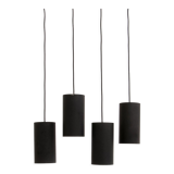 Set de 4 lampes suspendues Philips, modèle nt 48 design par argenta, 1960