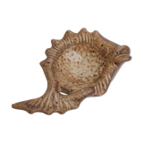 Ceramic ashtray zoomorphic fish