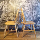 Pair of vintage Windsor chairs