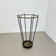Midcentury Brass and metal BAUHAUS Style Umbrella Stand, France, 1950s