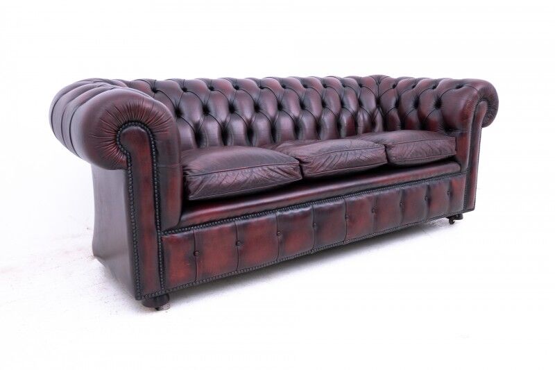 Unique Chesterfield set, Western Europe, mid-20th century.