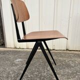 Set of 6 Galvanitas S16 chairs.