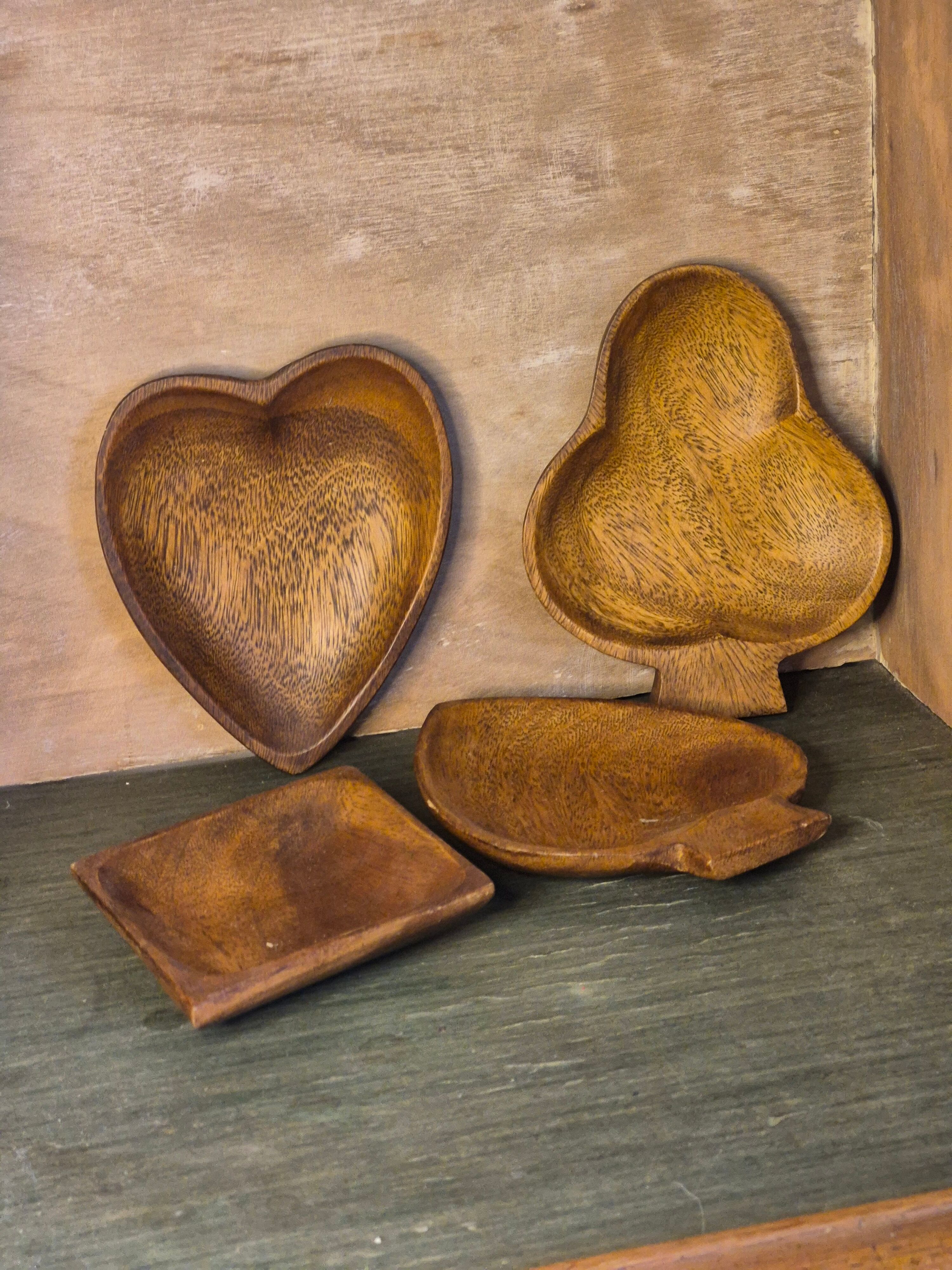 Wooden bowls