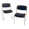 Set of 2 chairs 60s 70s
