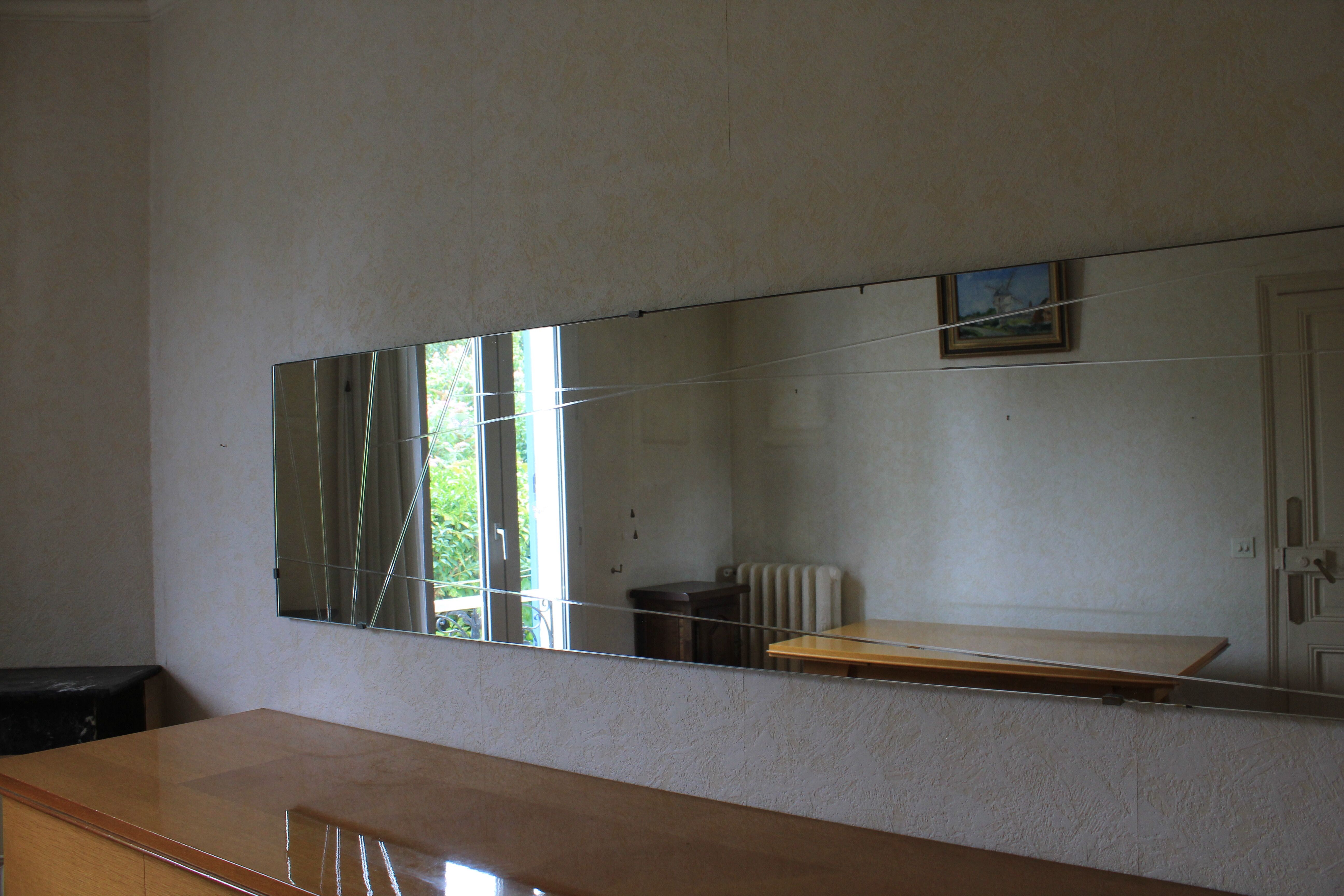 Mirror bistro 50s 192x51cm