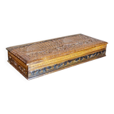 20th Century Indonesian Carved Coffret, 1930s