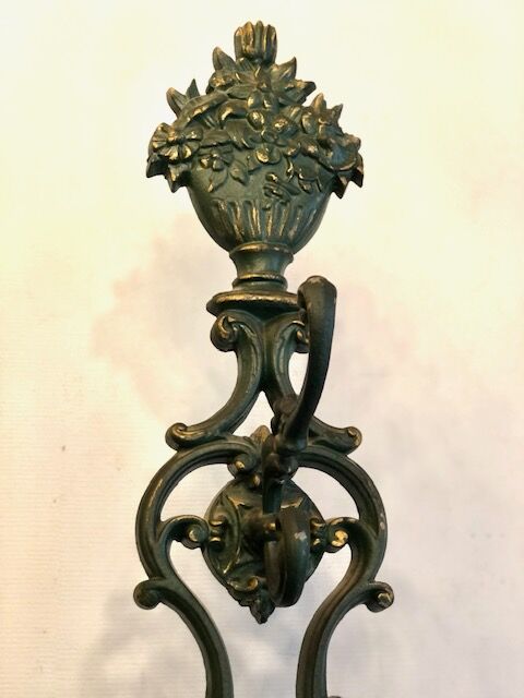 Cast iron coat rack 19th Alfred Corneau Frères Charleville