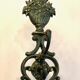 Cast iron coat rack 19th Alfred Corneau Frères Charleville
