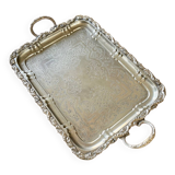 Tray on feet with handles
