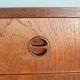 Mid-century modern Danish chest of seven drawers, tallboy in teak, 1960s