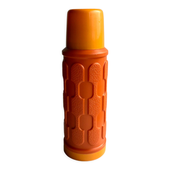 Orange insulated bottle 1970 Supertherm