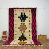 Handmade Moroccan Berber rug 257 X 150 CM