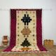 Handmade Moroccan Berber rug 257 X 150 CM