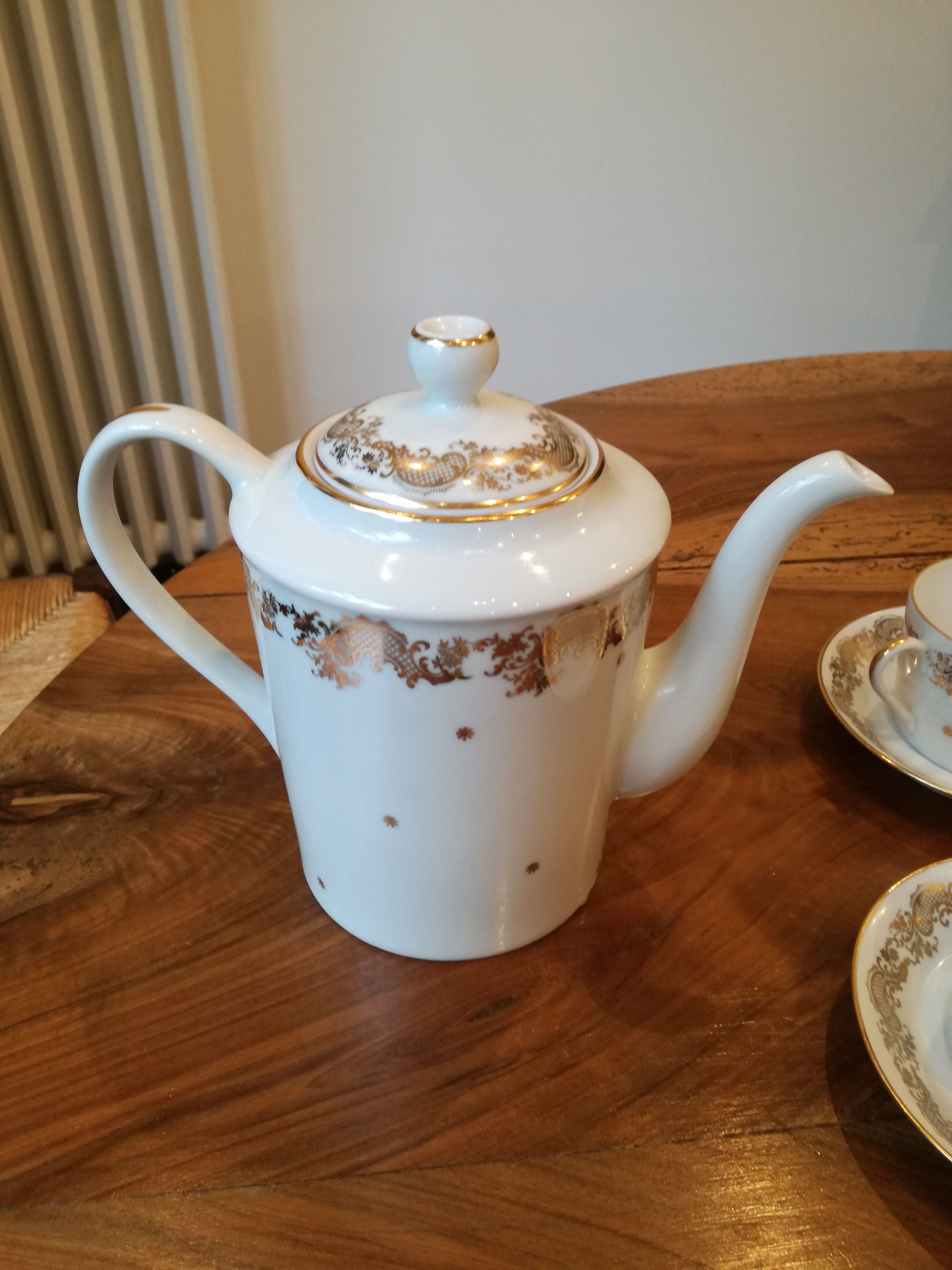 Limoges porcelain tea and coffee service