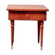 Mahogany bedside table